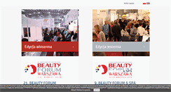 Desktop Screenshot of beauty-fairs.com.pl